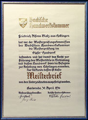 Meisterbrief